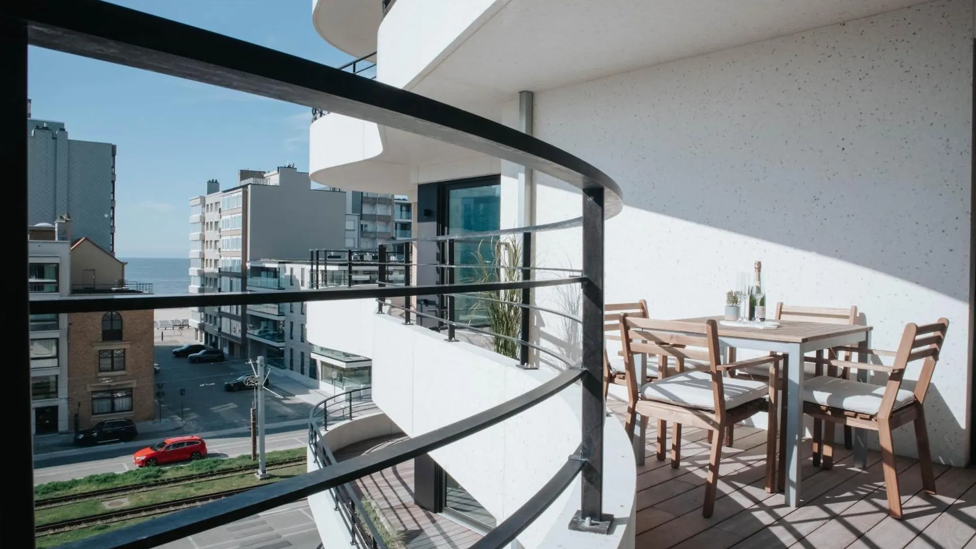 Nieuw Appartement Nabij Het Strand Met Privegarage Oostende